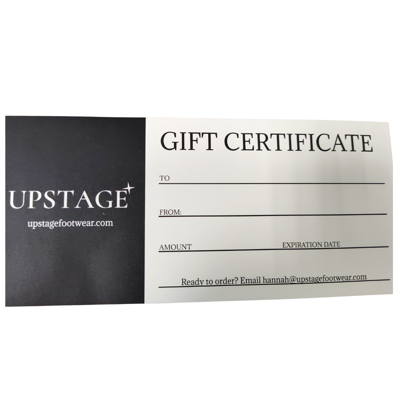 Gift Certificate